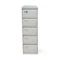 Archivo Vertical Metálico 5 Gavetas – 8 ½ x 11 – National