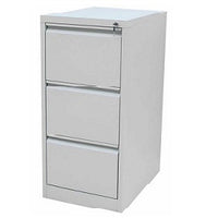 Archivo Vertical Metálico De 3 Gavetas 8½ x 11 Gris - National