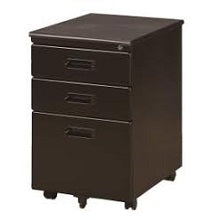 Archivo Modular Importado de 3 Gavetas Negro - Importado