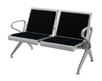 Bancada Para 2 Personas En Poliuretano 27"x48"x31" Color Negro