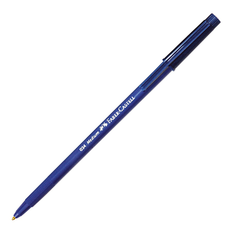 Caja de Boligrafo Faber Castell 034 Azul 12/1