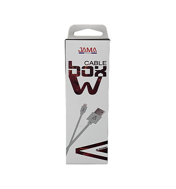 Cable USB A Lightning Blanco Jama Tech CB1020WT