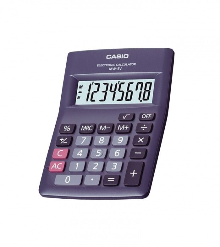 Calculadora Casio 8 Digitos MW-5V