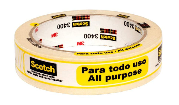 Cinta Masking Tape Scotch 3/4"- 3M