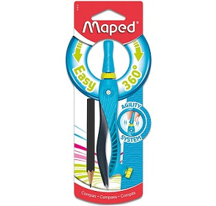 Compás Plástico Escolar Maped 181610