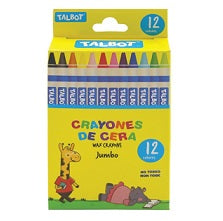 Caja de Crayola Jumbo 12/1 - Talbot
