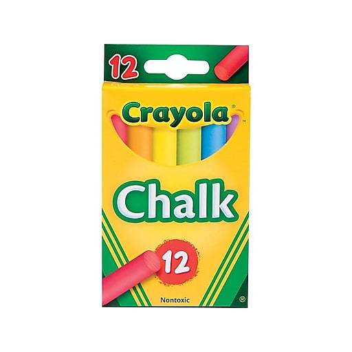 Crayola Tiza Color Antipolvo 12/1 (51-0816)