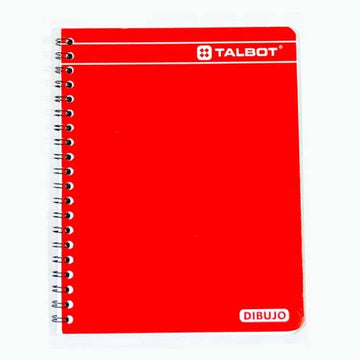 Cuaderno de dibujo espiral Talbot