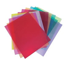 Paquete de Cubiertas Para Encuadernar Plásticas Amarilla 25/1