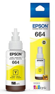 Tinta EPSON Amarillo 644 - T664420