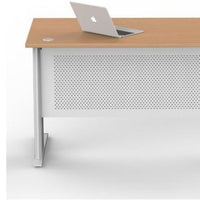 Escritorio Modular Metal Haya-Milano 28"x40"x29"