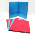 Caja de Folder Con Bolsillo Corrugado Amarillo 25/1