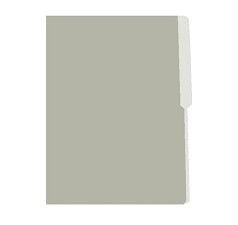 Caja de Folder de Color Gris 8½x11 100/1 - Irasa