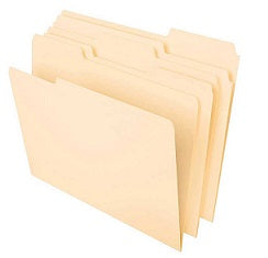 Caja de Folder Manila Crema Legal 8½x13 100/1