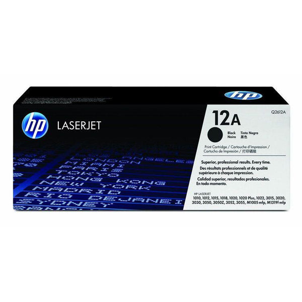 HP Toner 12A Negro (Q2612A)
