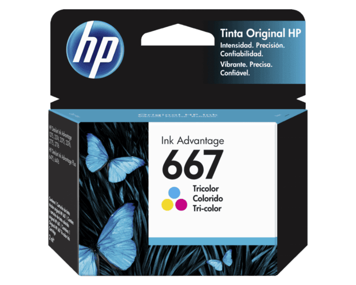 Cartucho de tinta HP 667 (3YM78AL) - Color