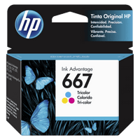 Cartucho de tinta HP 667 (3YM78AL) - Color