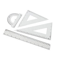 Juego de Regla Geometrico 30CM - ARS010
