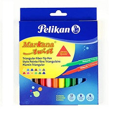 Caja de Marcadores Markana Twist 12/1 - Pelikan