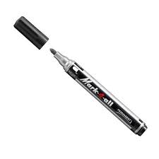 Caja de Marcador Permanente Stabilo Mark-4-All Negro 10/1