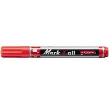 Caja de Marcador Permanente Stabilo Mark-4-All Rojo 10/1