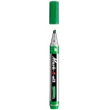 Caja de Marcador Permanente Stabilo Mark-4-All Verde 10/1