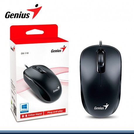 Mouse Genius Optico DX-110 USB Negro