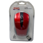 Mouse Inalámbrico Rojo Jama Tech MS3050RD