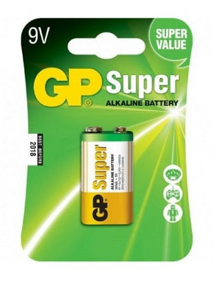 Pila Alcalina 9 Voltios GP Super
