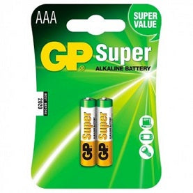Pila Alcalina AAA x 2 GP Super