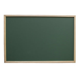 Pizarra Verde 16″ x 24″ – Borde de Madera