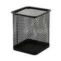 Porta Lápiz Cuadrado Metal-Negro