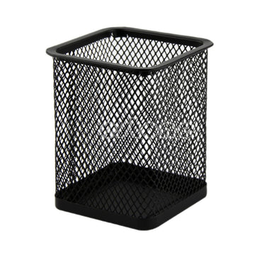 Porta Lápiz Cuadrado Metal-Negro