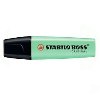 Resaltador Verde Menta Pastel – Stabilo Boss