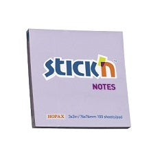 Notas Adhesivas (Post-it) 3x3 Morado Pastel - Stick'n