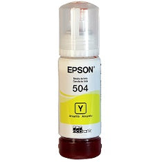 Botella de Tinta Epson 504 - T504320 AL - Amarilla