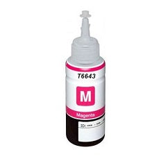Tinta Genérica Epson 664 - T6643, Magenta