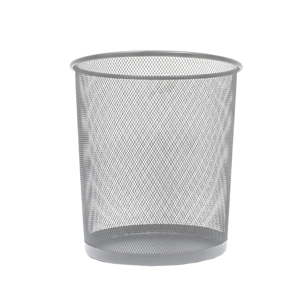 Zafacón Metálico 10" - Plateado