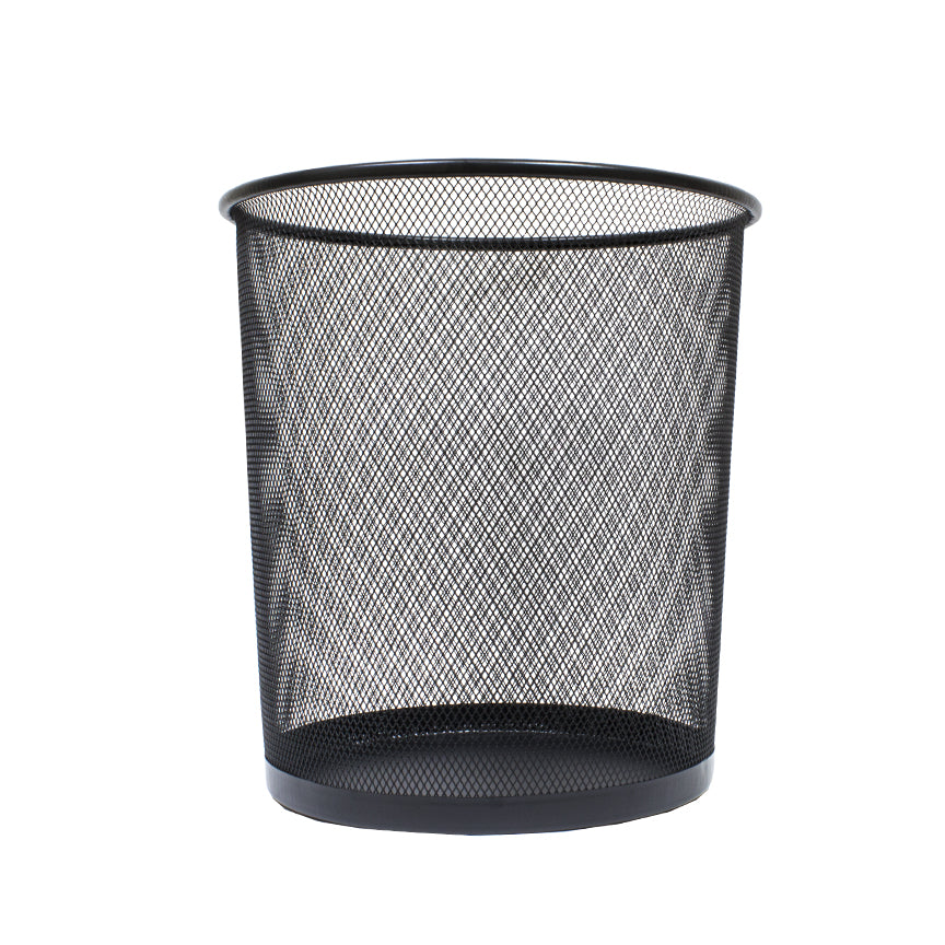 Zafacón Metálico 10" - Negro